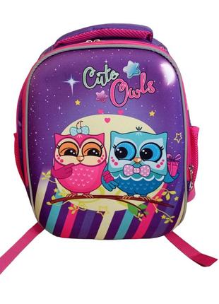 Школьные рюкзаки для девочек cute owls с совами3 фото