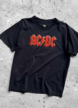 Ac/dc vintage men’s 2003 under license t-shirt вінтажна футболка, мерч