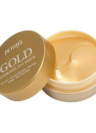 Гидрогелевые патчи с частицами золота petitfee gold hydrogel eye