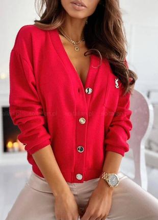 Женский свитер кардиган двухсторонняя ангора шерсть |  осень 20232 фото