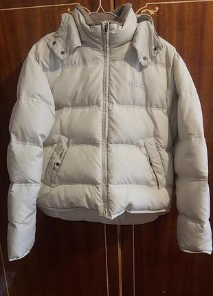 Куртка пуховик fila. розмір м