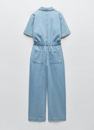 Zara джинсовий комбінезон розмір м6 фото
