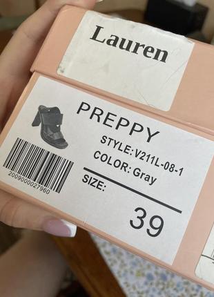 Босоножки preppy4 фото