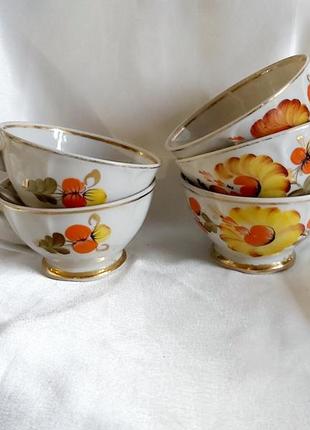 Винтажная фарфоровая чашка срстр кремгес