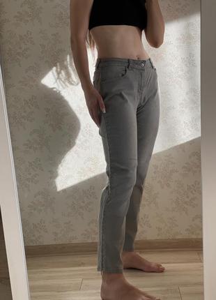 Серые джинсы boston штаны