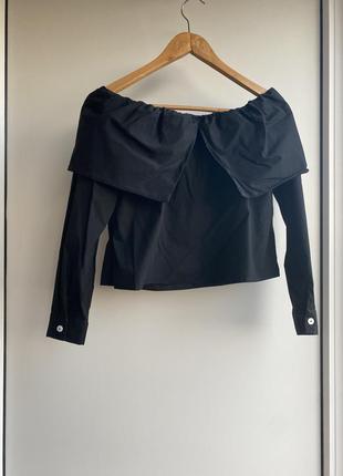 Стильный топ/блуза с открытыми плечами3 фото