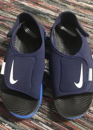 Сандалии босоножки nike 32 р. на мальчика.8 фото