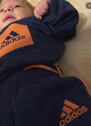 Костюм adidas 0-3 мес