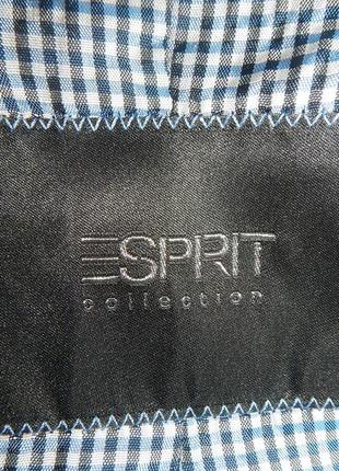 Льняной пиджак, жакет блейзер esprit p.42l лен хлопок6 фото