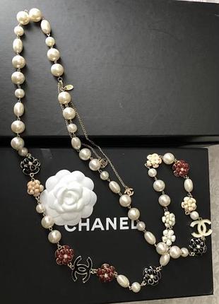 Намисто⚜️chanel⚜️camellia 3