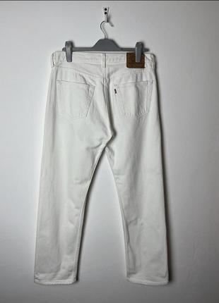 Білі джинси levi’s 501 вінтаж оригінал5 фото