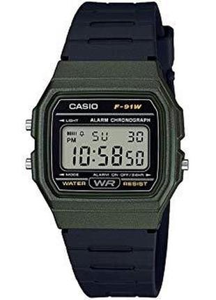 Мужские часы casio f-91wm-3a