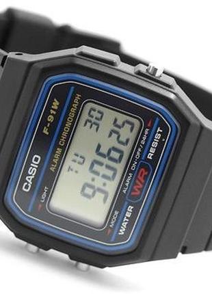 Мужские часы casio f-91w-1y