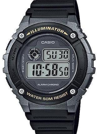 Чоловічий годинник casio w-216h-1bvef