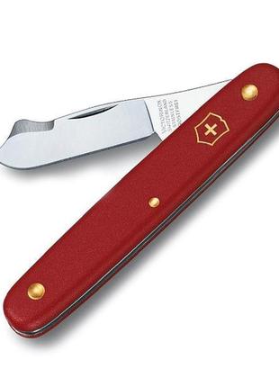 Швейцарський ніж victorinox садовий 100 мм 2 функції червоний (3.9040)