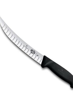 Кухонний ніж м'ясника victorinox fibrox butcher 20 см чорний (57223.20)