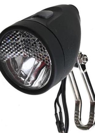 Фара передня x-light xc-997d під динамо чорний (a-o-b-p-0074)