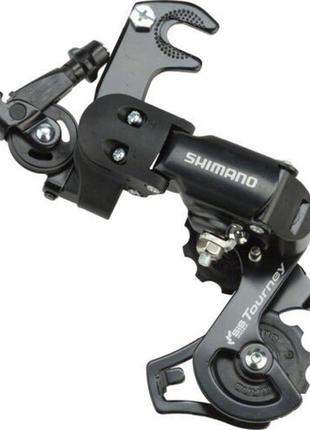 Задній перемикач shimano tourney rd-ft35 6/7sp гак чорний (02889g)