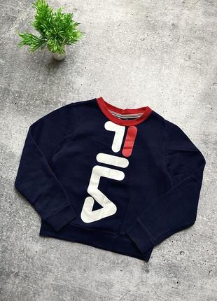 Женский свитшот fila big logo sweatshirt!1 фото