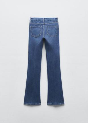 Джинси zw bootcut high waist zara/ розкльошені джинси zara8 фото