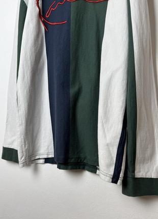 Свитшот лонгслив karl kani оригинал новый в полоску