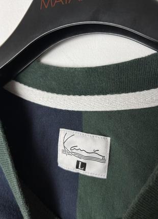 Свитшот лонгслив karl kani оригинал новый в полоску