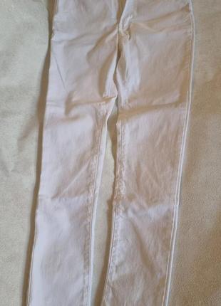 Белые джинсы straight2 фото