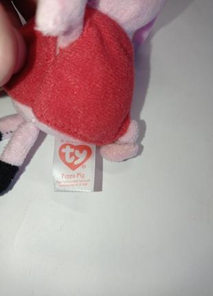 Мягкая игрушка подвеска брелок на сумочку рюкзак свинка пеппа peppa pi8 фото