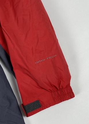 Горнолыжная куртка columbia omni-tech gore tex ветровка оригинал красная большого размера xxl xxxl2 фото