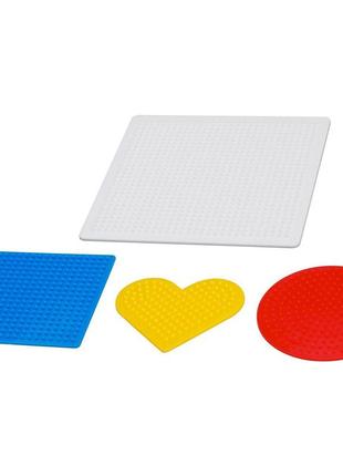 Ikea pyssla (701.285.71) формы для бисера, 4 шт., разные цвета, разные цвета