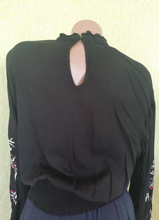 Блузка с вышивкой vero moda3 фото