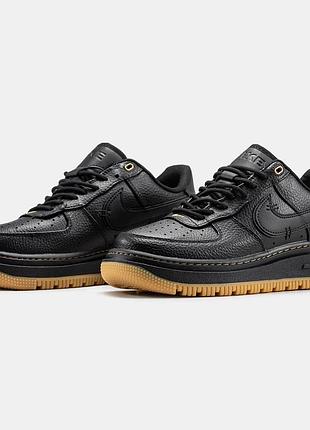Чоловічі кросівки nike air force 1 luxe black