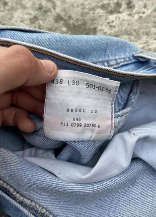 Винтажные джинсы levi’s 501 made in Ausa 38/30 ххл7 фото