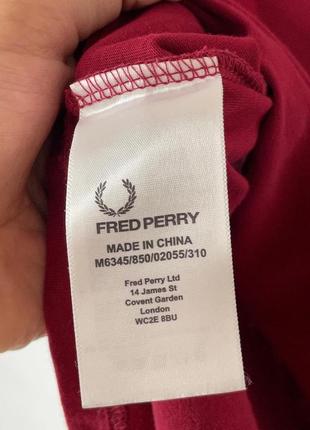 Футболка fred perry р.s-m оригинал6 фото