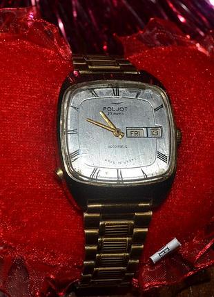 Вінтажні робочі годинники чоловічі наручні poljot (політ) срср