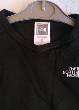 Футболка детская черная лонгслив термо the north face2 фото