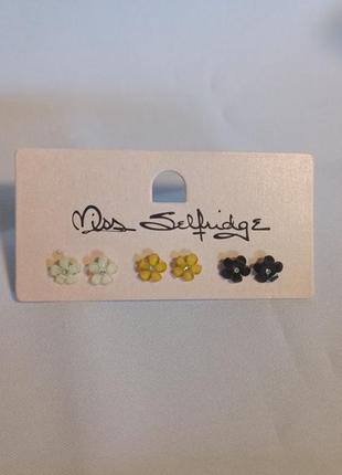 Набор сережек miss selfridge (3)