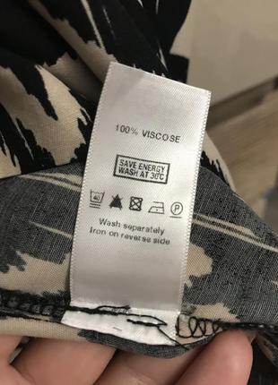 Сукня з оригінальним геометричним прінтом віскоза зара zara mango h&m mohito7 фото