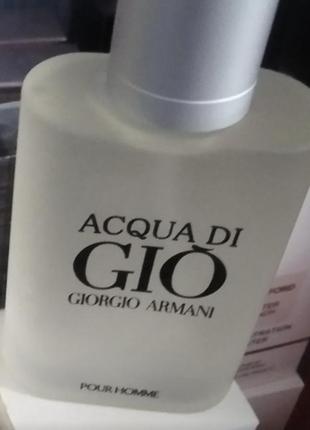 Giorgio armani acqua di gio pour homme туалетна вода 100 ml армані аква ді джио пур хом чоловічі духи парфум2 фото