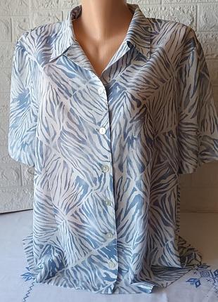 Рубашка блуза лёгкая