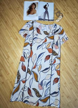 Deerberg стильне плаття зі  100% льону ,p.l1 фото
