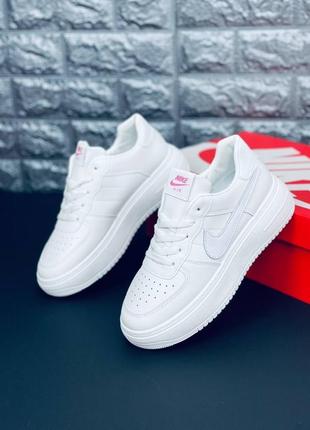 Кроссовки nike женские, белые повседневные кроссовки найк топ продаж!