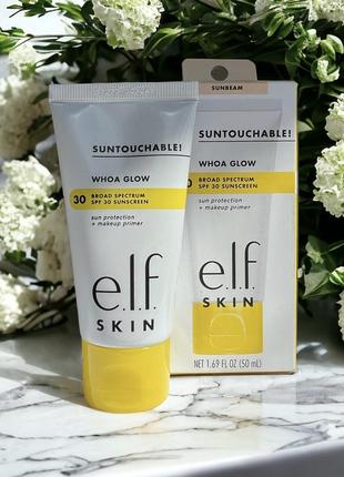 Праймер-солнцезащита elf skin suntouchable woah glow spf 30/ e.l.f. skin suntouchable woah glow spf 301 фото