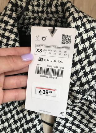 Твідова сукня zara xs5 фото