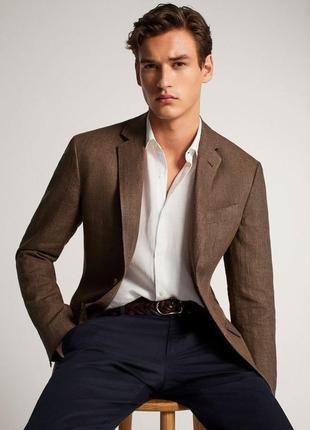 Вовняний піджак від massimo dutti1 фото