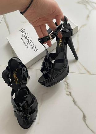 Босоножки в стиле yves saint laurent ysl