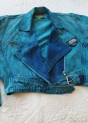 Джинсова куртка-косуха