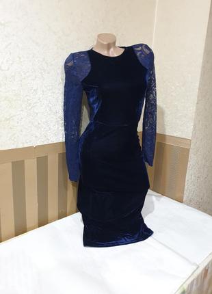 Бархатное платье. 3