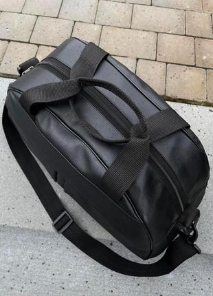 Міська дорожня шкіряна сумка груша якісна спортивна4 фото