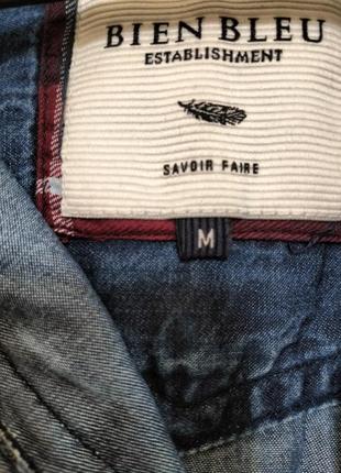 Рубашка джинсовая m3 фото